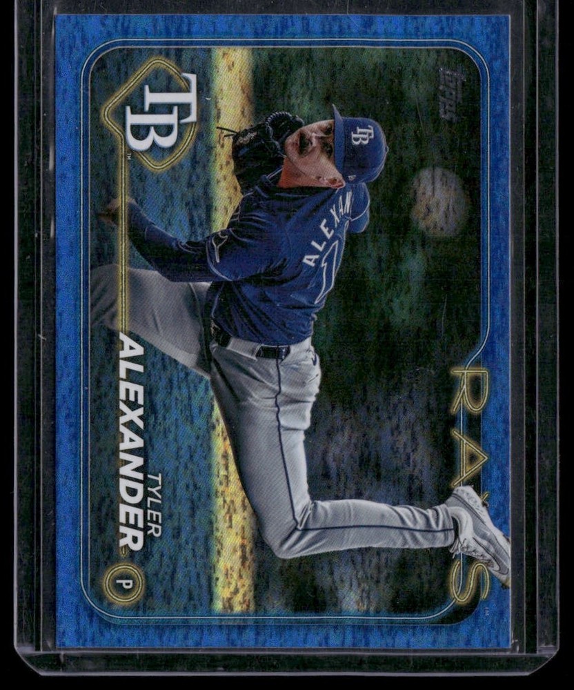 2024 Topps Update #US235 Tyler Alexander Blue Holofoil #/999