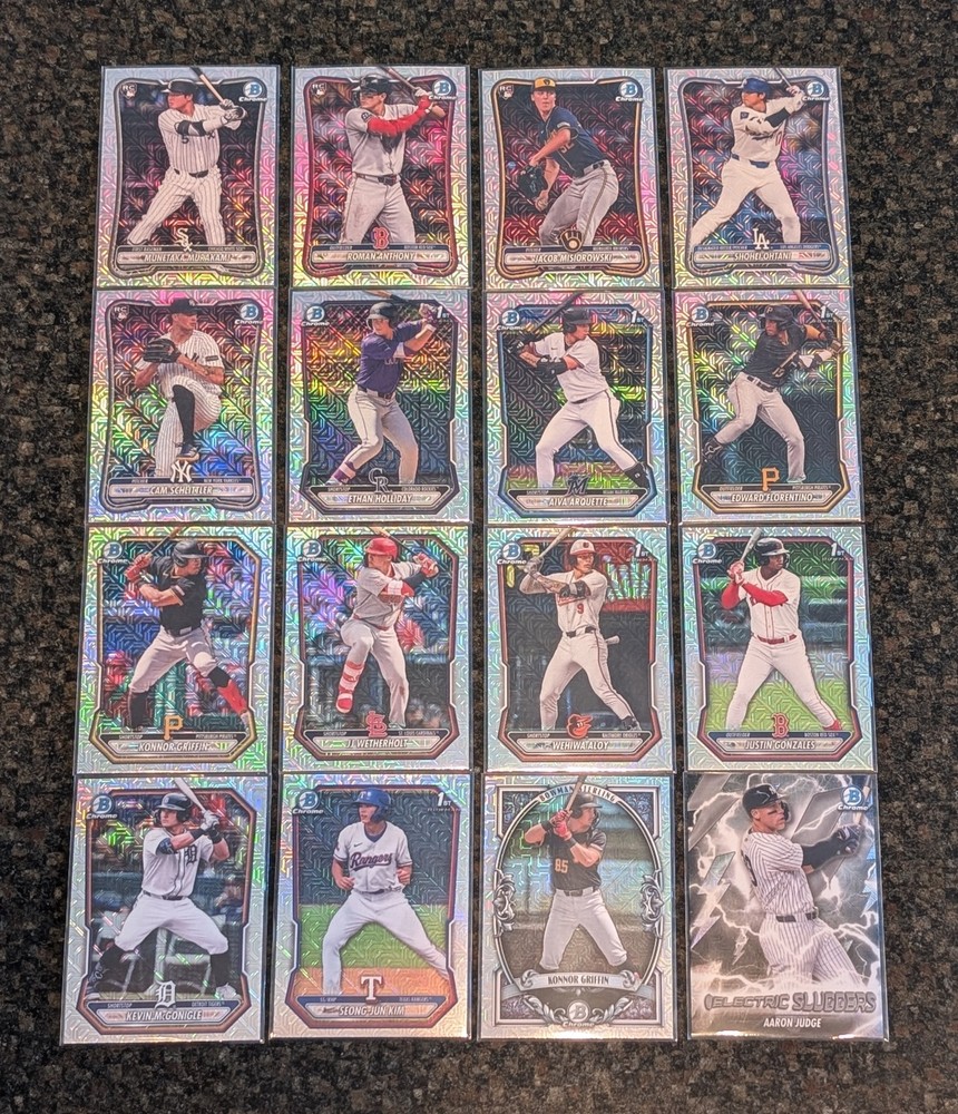 2026 Bowman Baseball – MOJO REFRACTOR – YOU PICK & Complete Your Set ~ Mega Box
