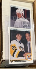 1990-91 Upper Deck Hockey Series One Complete Set Gretzky Lemieux NM