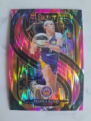 2025 WNBA Select DEARICA HAMBY « Premier Level » PINK FLASH~HOLO #151