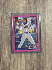 2026 Topps Series 2 Shohei Ohtani Pink Parallel 1991 75th Anniversary #91B2-1