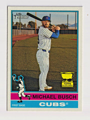 2025 Topps Heritage High Number – Michael Busch #684 – Chicago Cubs