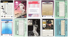 Barry Bonds Lot of 50 MLB Baseball Cards Collection – Exact Cards Shown