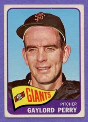 1965 Topps Gaylord Perry #193 Giants Centered GD