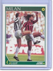 1992 Score Italian Soccer Trading Cards – Baggio Batistuta Zola Maldini Vialli