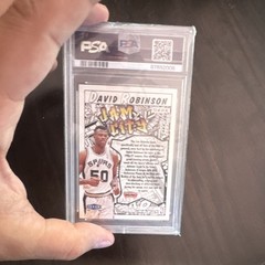1997-98 Fleer Ultra Jam City Insert David Robinson Spurs #12 JC PSA Graded