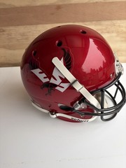 Eastern Washington Eagles football helmet. Adult Schutt Replica. Full Size