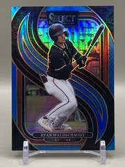 2025 Panini Select #144 Ryan Waldschmidt Blue Prizm /199 – Arizona Diamondbacks