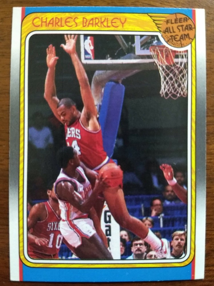 CHARLES BARKLEY, 1988-89 FLEER ALL-STAR TEAM #129
