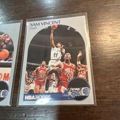 1990-91 NBA Hoops Michael Jordan Wearing #12 Jersey #223 Sam Vincent ERROR🏀0621