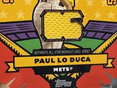 2006 Topps Update All-Star Stitches AS-PL, PAUL LO DUCA Jersey, New York Mets
