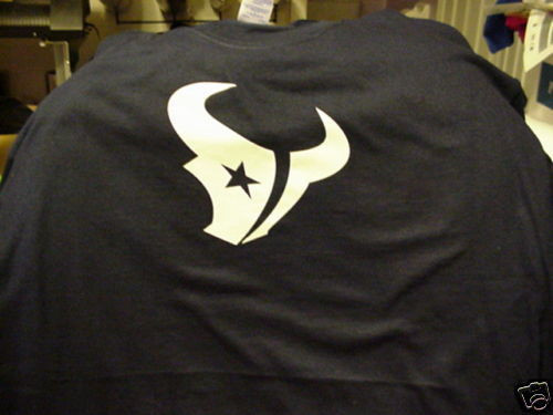t-shirt Houston Texans 3XL-Med several colors Grey black white pink red