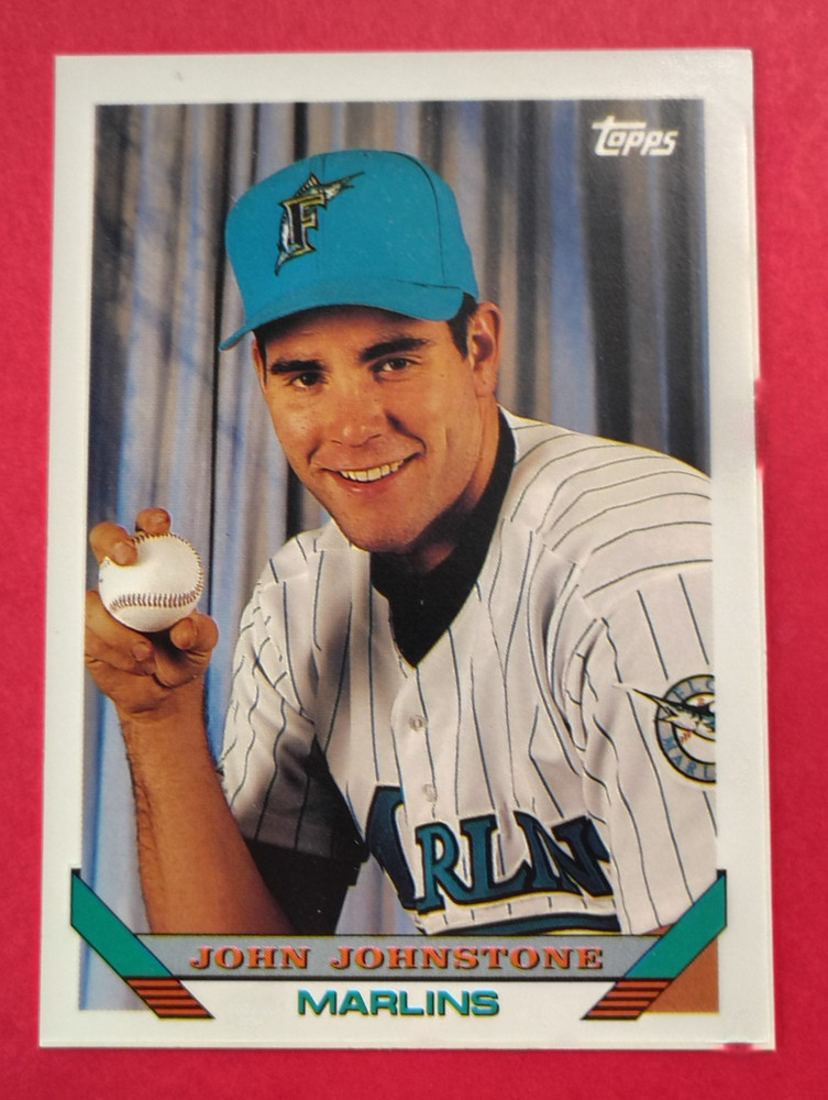 1993 Topps #454 John Johnstone Florida Marlins Baseball Card