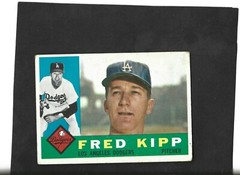 1960 Topps MLB # 202 Fred Kipp