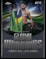 Diego Lopes 2026 Topps Chrome UFC Global Warriors #GW-14 MMA/UFC.