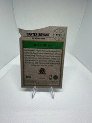 2025-26 Bowman – Rookie of the Year Favorites Carter Bryant #RY-14 Refractor…