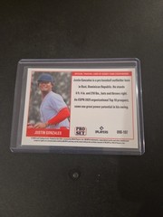 2026 LEAF PRO SET METAL JUSTIN GONZALES Red White Blue Lazers 1/6
