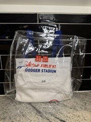 LA Dodgers Father’s Day UNIQLO T-Shirt (M) & Clear Tote Bag Bundle 6/21