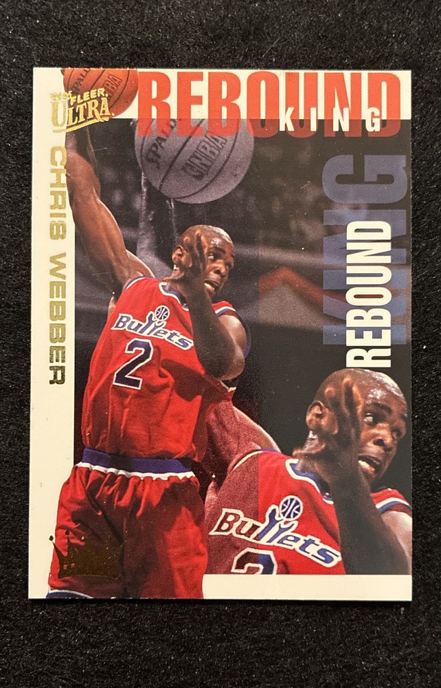 1994-95 Fleer Ultra – Rebound Kings Chris Webber #9