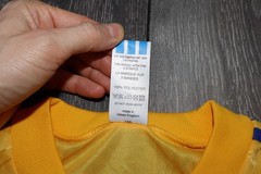 VINTAGE ADIDAS JERSEY LONG SLEEVE RETRO 1990/92 SOCCER TEMPLATE SHIRT SWEDEN M