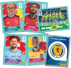 Panini FIFA World Cup 2026 Official Sticker Box – 50 Packs, 350 Stickers