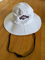Port Authority Western Michigan Broncos White Boonie Hat S/M