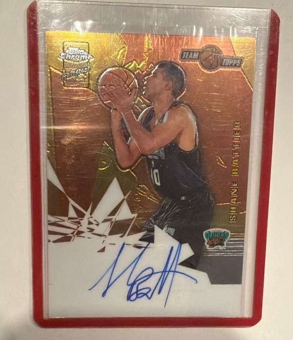 2001-02 Topps Chrome – Autographs #CA-SB Shane Battier