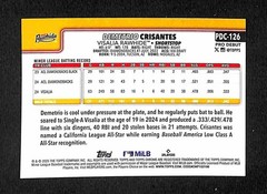 2025 Topps Pro Debut – Chrome Demetrio Crisantes #PDC-126
