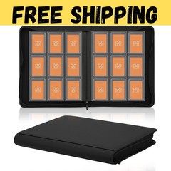 Toploader Binder Holds 288 Toploaders 9 Pocket Top Loader Binders for 3 x 4 »