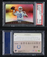 2007 Upper Deck Artifacts NFL Facts Peyton Manning #NF-PM HOF 13u1