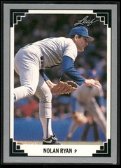1991 Leaf #423 Nolan Ryan Texas Rangers