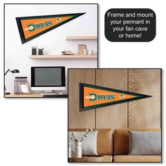 UT Dallas Comets 12 in X 30 in Wordmark College Pennant
