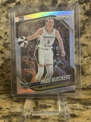 Paige Bueckers 2025 Panini Prizm WNBA True Silver Prizm Rookie RC #5
