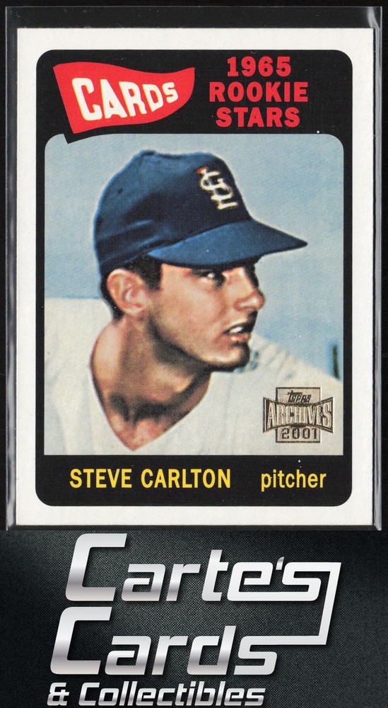 Steve Carlton 2001 Topps Archives #271 St. Louis Cardinals Rookie Reprint HOF