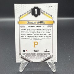 Konnor Griffin 2026 Bowman – Bowman Scouts Top 100 Pittsburgh Pirates #BTP-1