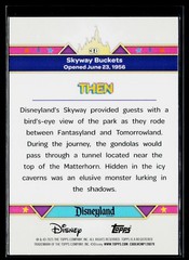 2025 Topps Disneyland 70th Anniversary #38 Skyway Buckets Foil