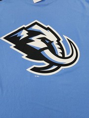 Utah Mammoth NHL Hockey Jersey, Blue/Black/White, Size XL