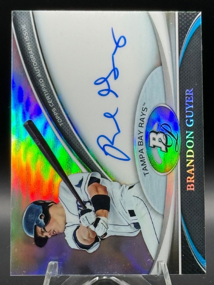 Brandon Guyer 2011 Bowman Platinum #BPA-BG Prospect Autographs Rookie RC Auto