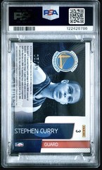 Panini 2010-11 Prestige Stephen Curry Super Sophs Mat Prime #3 /49 PSA 8