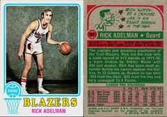 1973-74 Topps Basketball Card #27 Rick Adelman