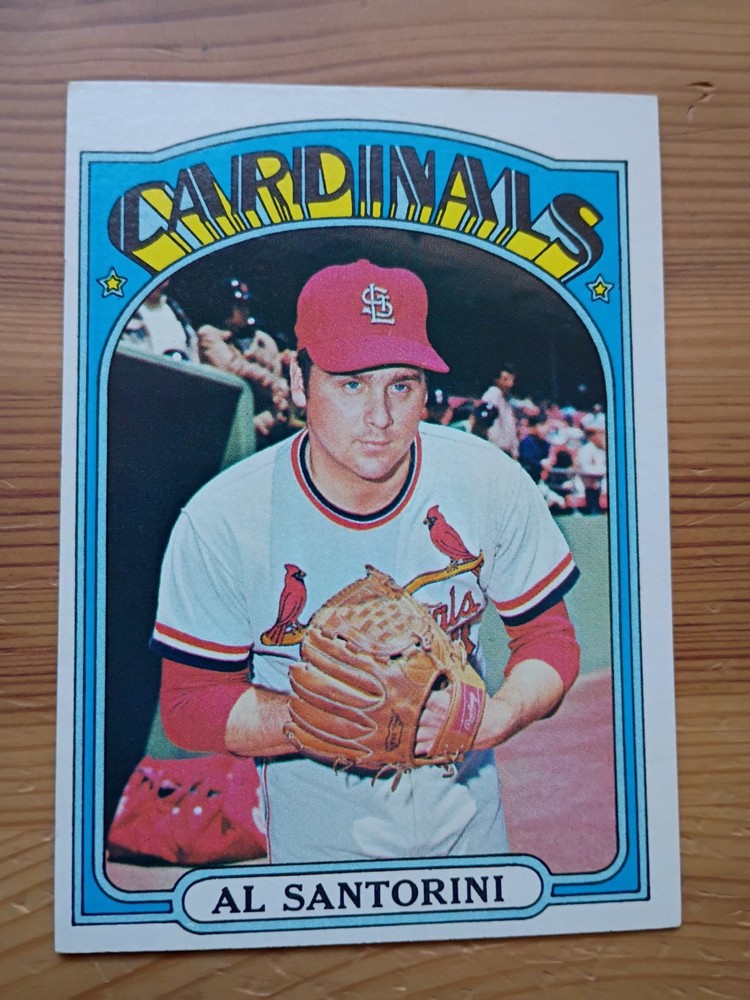 1972 Topps – High # Al Santorini #723