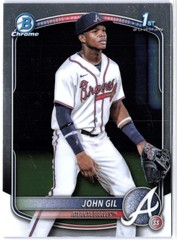 John Gil (RC) 1st Bowman Prospects BCP-172 Rookie 2025