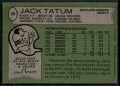 1978 Topps – Jack Tatum #28 ~ NM-MT ~