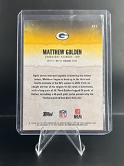 2025 Topps Signature Class #111 Matthew Golden Red & Black