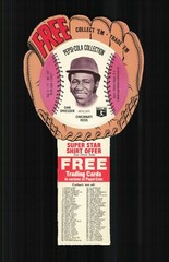1977 Pepsi Cola Collection Baseball Stars Gloves/Discs / SEE DROP DOWN MENU