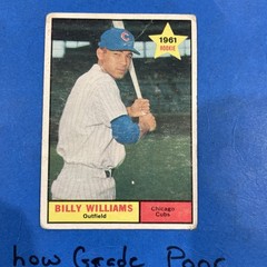 1961 Topps #141 Billy Williams ROOKIE Chicago Cubs Hall of Fame