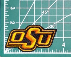 OSU Cowboys Iron/Sew On Embroidered Patch ~FREE Mailing!