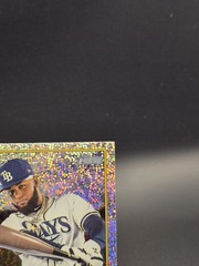 Junior Caminero 2025 HERITAGE CHROME SILVER SPARKLE REFRACTOR #280 RAYS