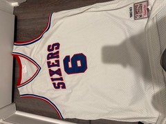*HARDWOOD CLASSICS* USED JULIUS ERVING DR.J JERSEY!!! PHILADELPHIA 76ers