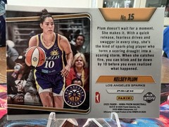 2025 Prizm WNBA – Kelsey Plum #15 Top Tier Blue Pulsar / 199 LA Sparks